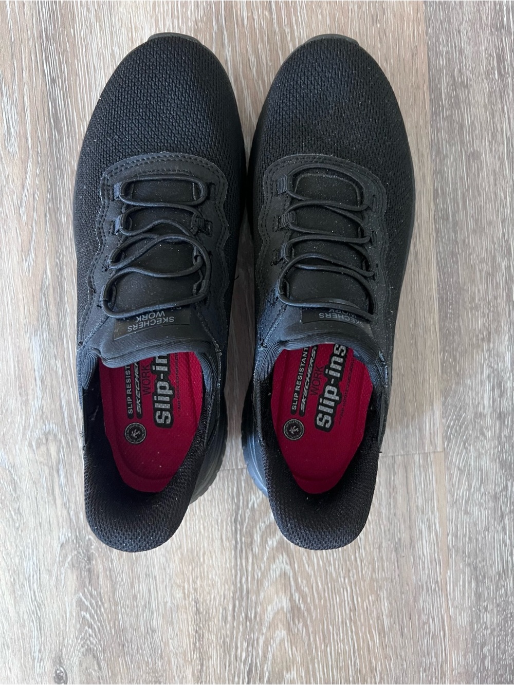 Skechers Hands Free Slip-ins® Work™
Squad Chaos Women's Black shoes size 7